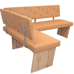 Ecksitzbank modern Desalla