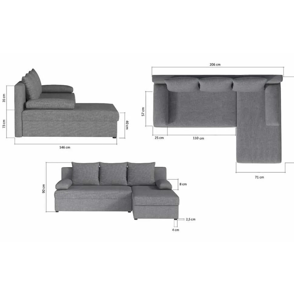 Ecksofa Andalo