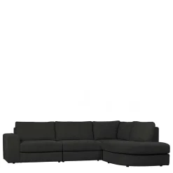 Ecksofa Anthrazit Trois