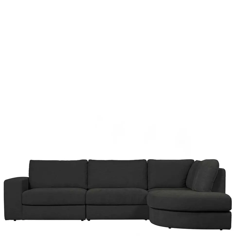 Ecksofa Anthrazit Trois