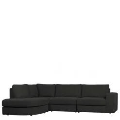 Ecksofa Anthrazit Trois