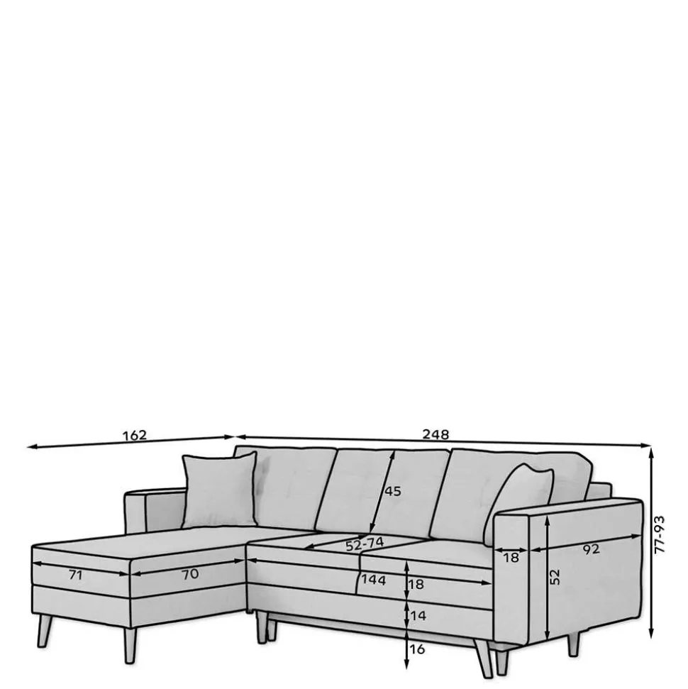 Ecksofa Laurela