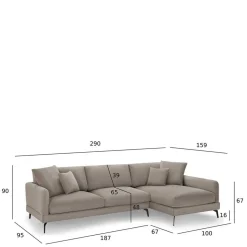 Ecksofa Rigori