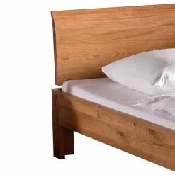 Eiche Massivholz Bett Amina