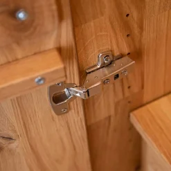 Eiche Massivholzkleiderschrank Bibliana