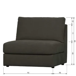 Einsitzer Modul Sofa Trois