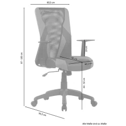 Ergonomischer Bürostuhl Allaire