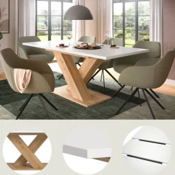 Esstisch modern Javolena