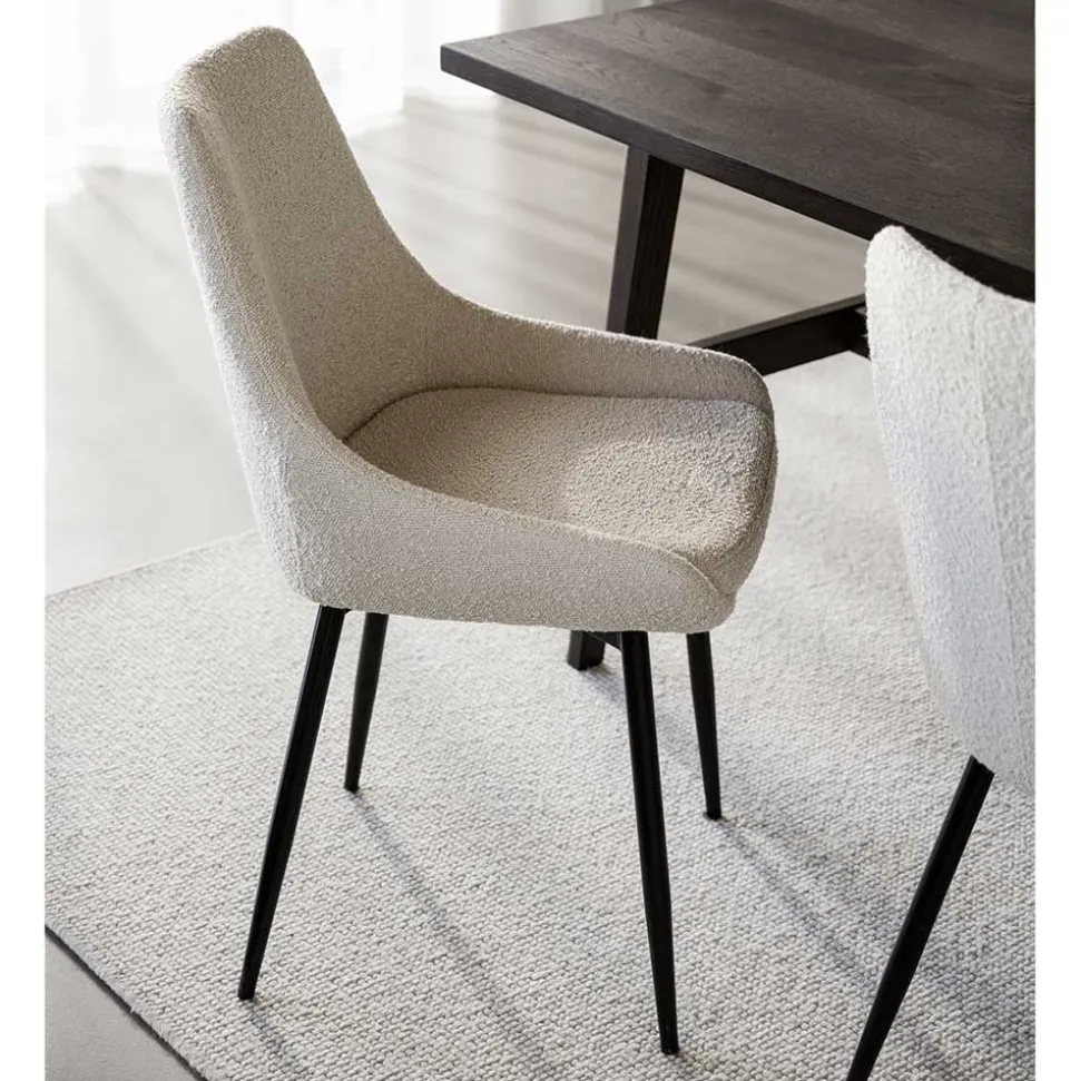 Esstisch Stühle Beige Olav