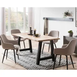 Esstisch Stühle Boucle Bosca
