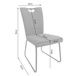 Esstisch Stuhl Set Mangado