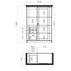 Esszimmer Highboard Craiova