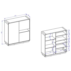 Esszimmer Highboard Sismail