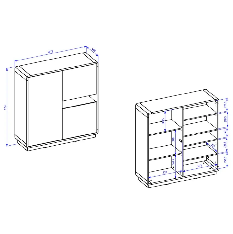 Esszimmer Highboard Sismail