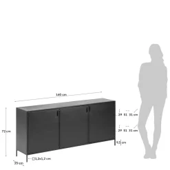 Esszimmersideboard Metall Handray
