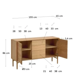 Esszimmersideboard Pipev
