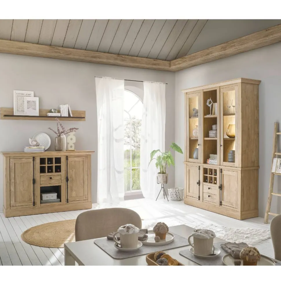 Esszimmervitrinenschrank Jennva