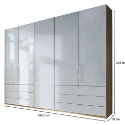 Falttürenkeiderschrank Waluva