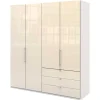 Falttürenkleiderschrank Invelita