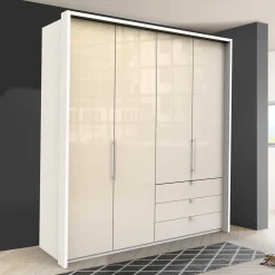 Falttürenkleiderschrank Invelita