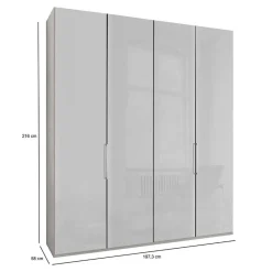 Falttürenkleiderschrank Kandu
