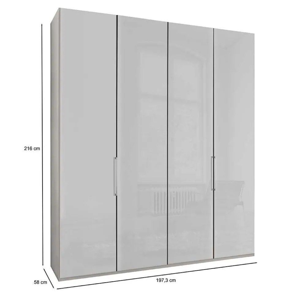 Falttürenkleiderschrank Kandu