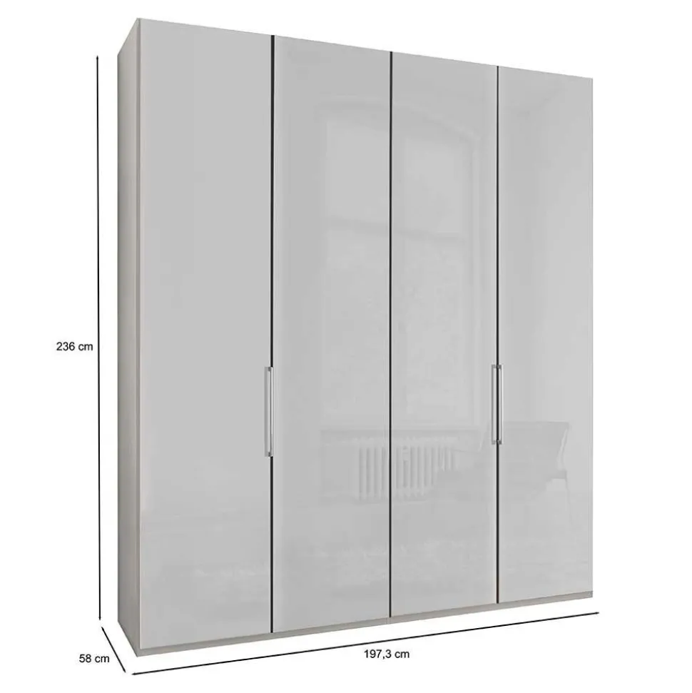 Falttürenkleiderschrank Kandu