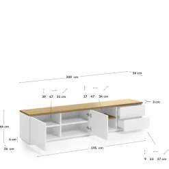 Fernseh Unterschrank Esdavon