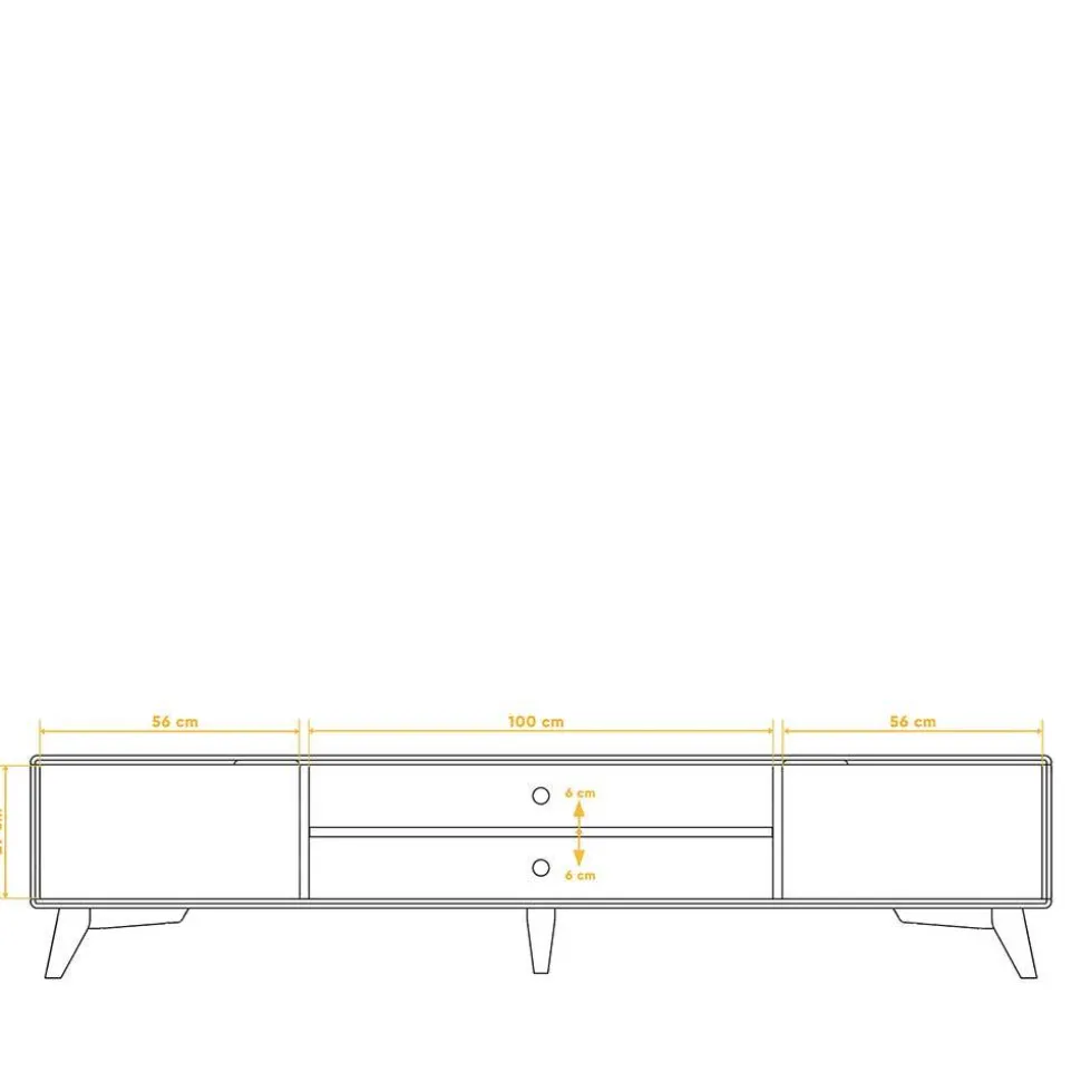 Fernseher Lowboard Stenov