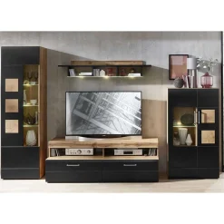 Fernseher Schrankwand Beldar