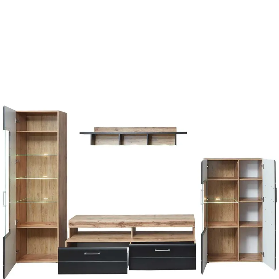 Fernseher Schrankwand Beldar
