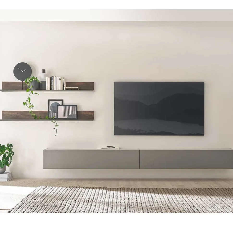 Fernseher Schrankwand Hanniba