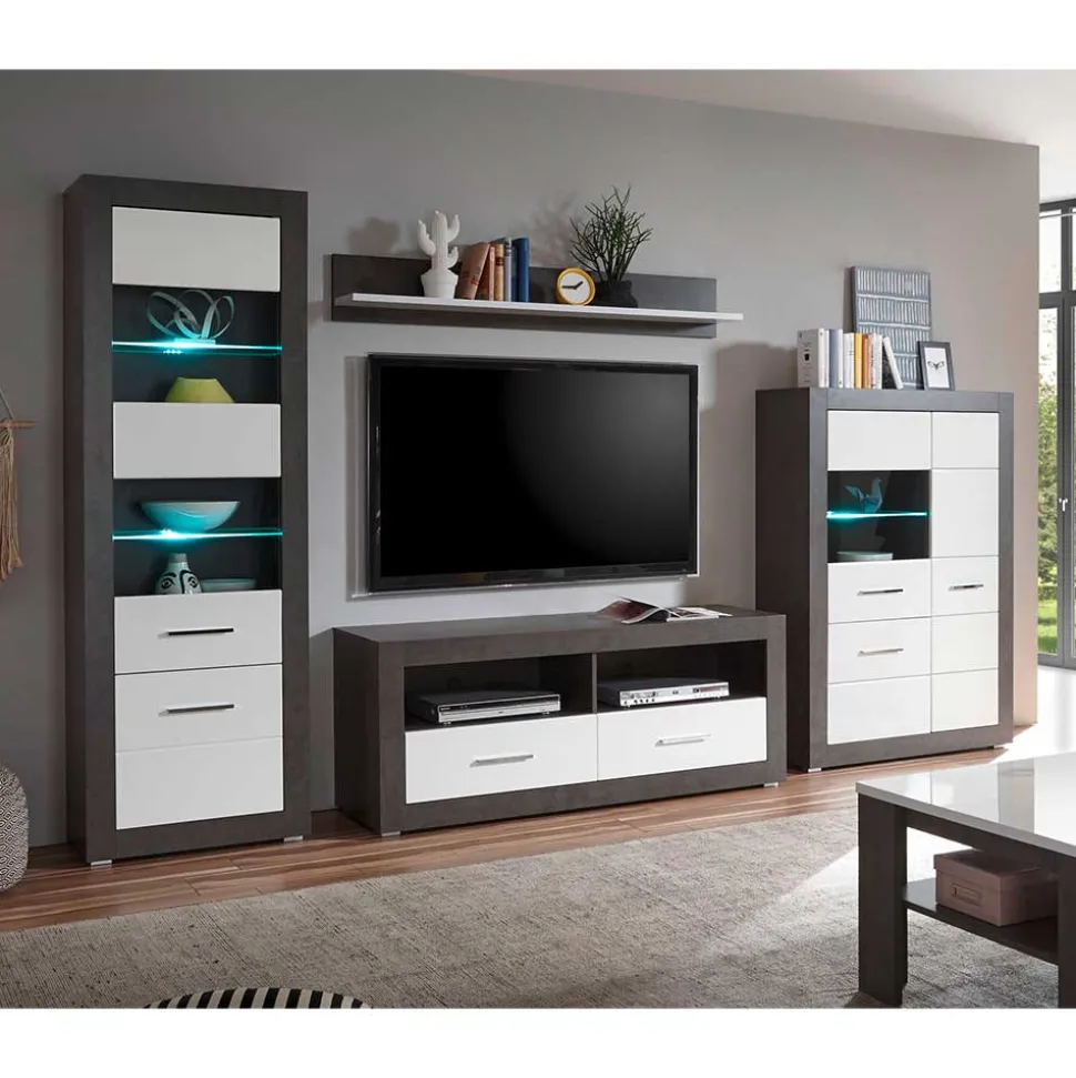 Fernseher Schrankwand Jains
