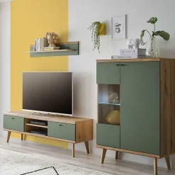 Fernseher Schrankwand Lora