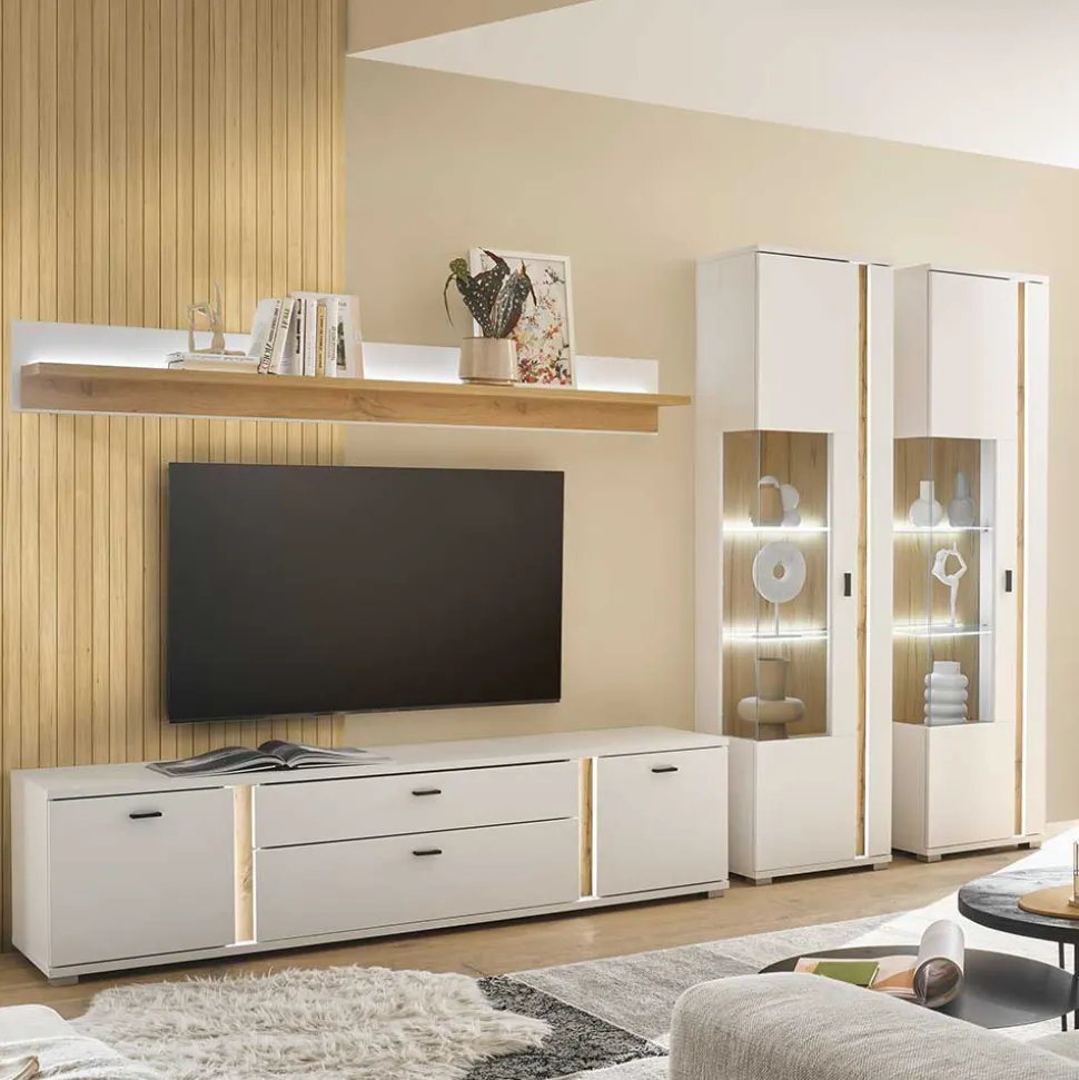 Fernseher Schrankwand Luzillo