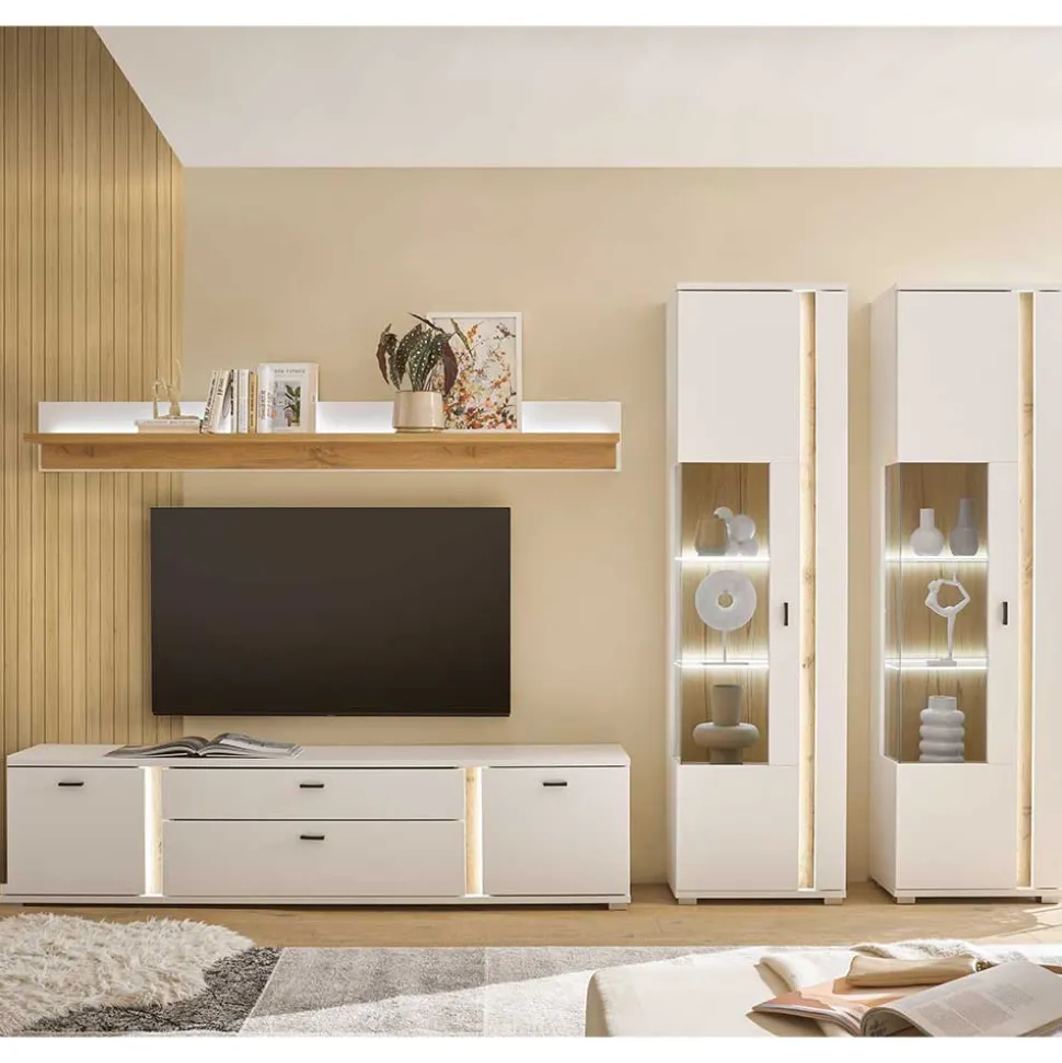 Fernseher Schrankwand Luzillo
