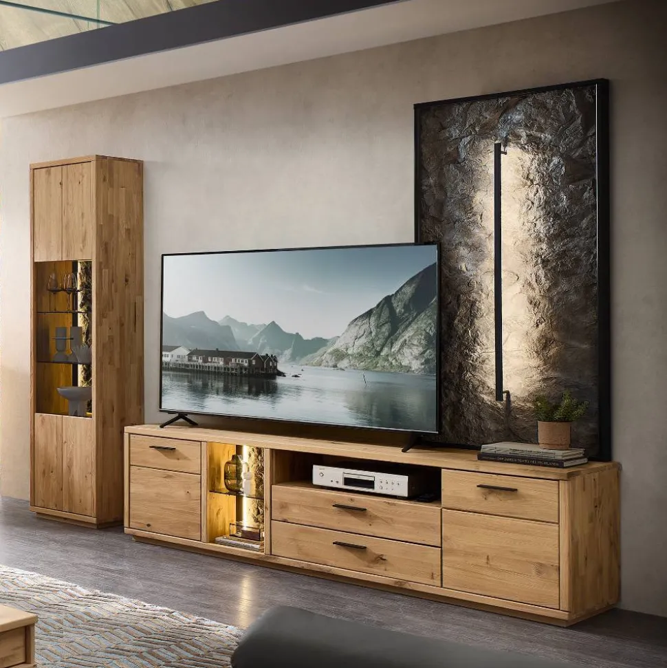 Fernseher Schrankwand Ostoro