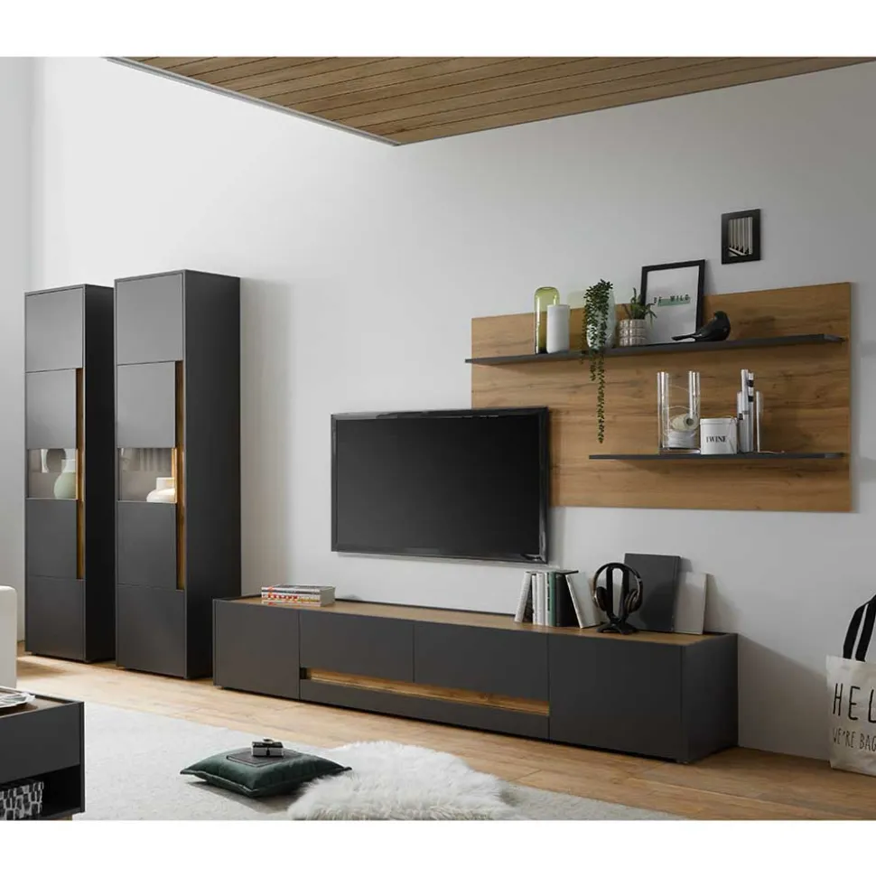 Fernseher Schrankwand Uzniana