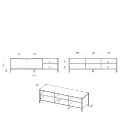 Fernsehschrank Koropi