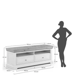Fernsehunterschrank Jeanys