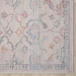 Floraler Kurzflor Teppich Zeremonia