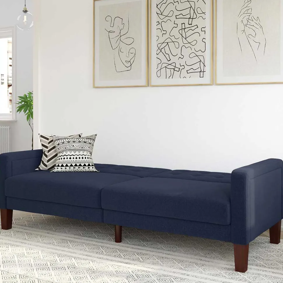 Funktions Sofa Blau Ellos