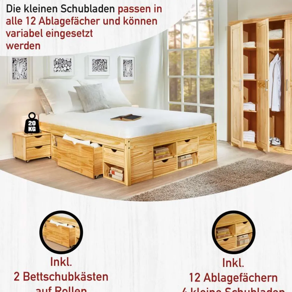 Funktionsbett Wyola