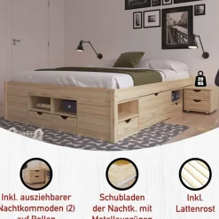 Funktionsbett Wyola