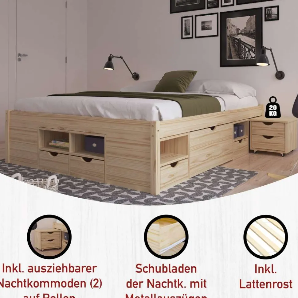 Funktionsbett Wyola