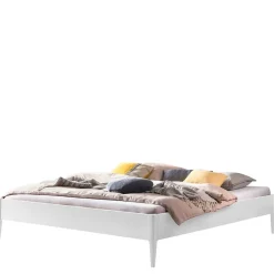 Futonbett in Weiß Mutez