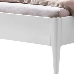 Futonbett in Weiß Mutez