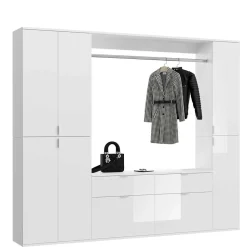 Garderoben Modul Wand Ridonner
