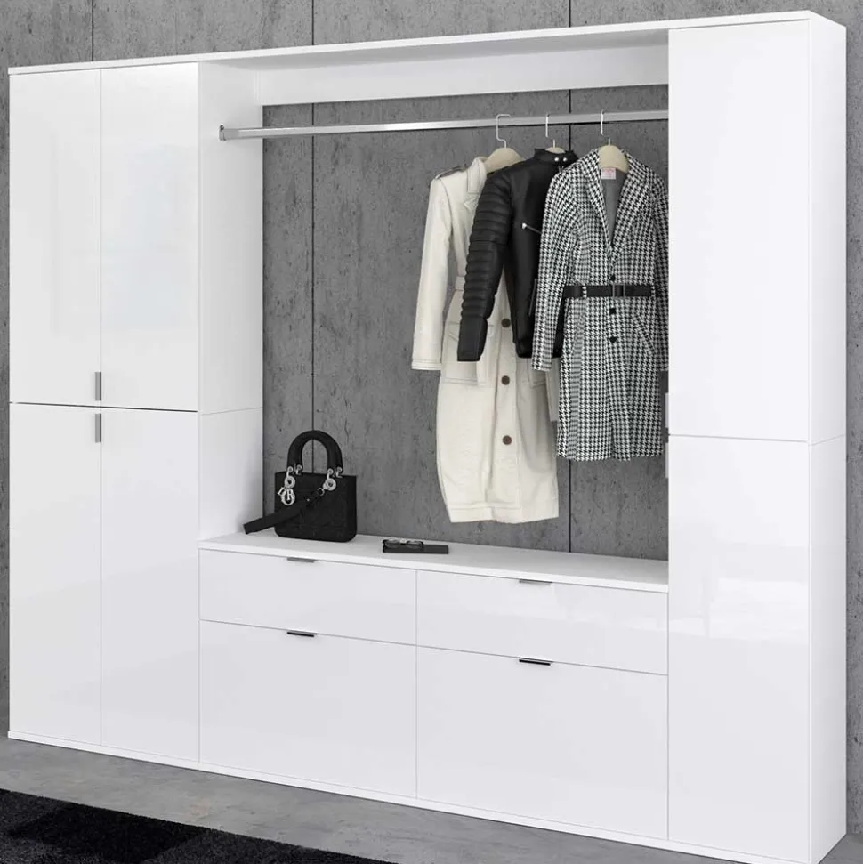 Garderoben Modul Wand Ridonner