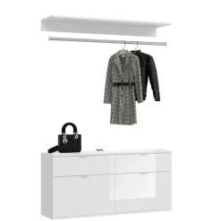 Garderoben Modul Wand Ridonner